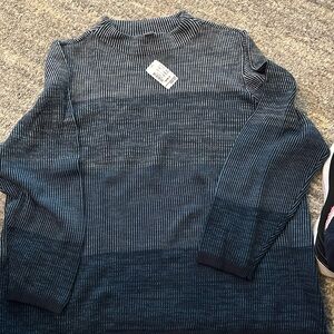 Christopher and banks long sleeve sweater multiple blues